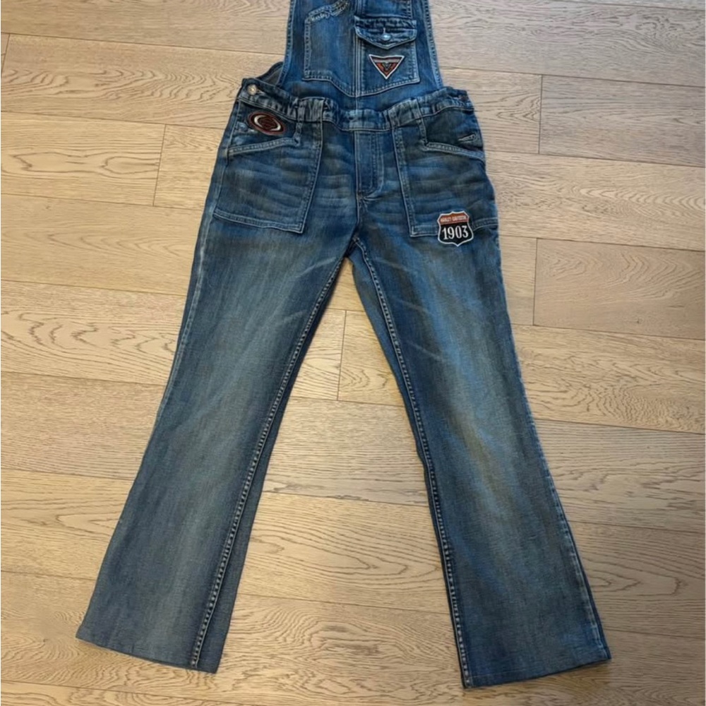 Harley-Davidson Denim Overalls (women’s size US8)